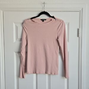 Lauren Women's Pink Long Sleeve Top